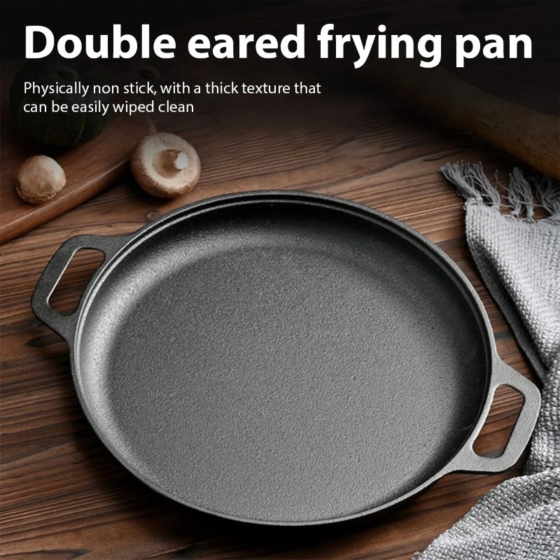 Cast Iron Frying Pan Non-stick – Danish Pancake Pan recenzja i cena