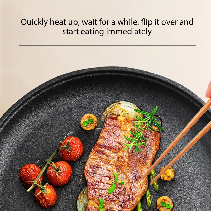 Cast Iron Frying Pan Non-stick – Danish Pancake Pan recenzja i cena