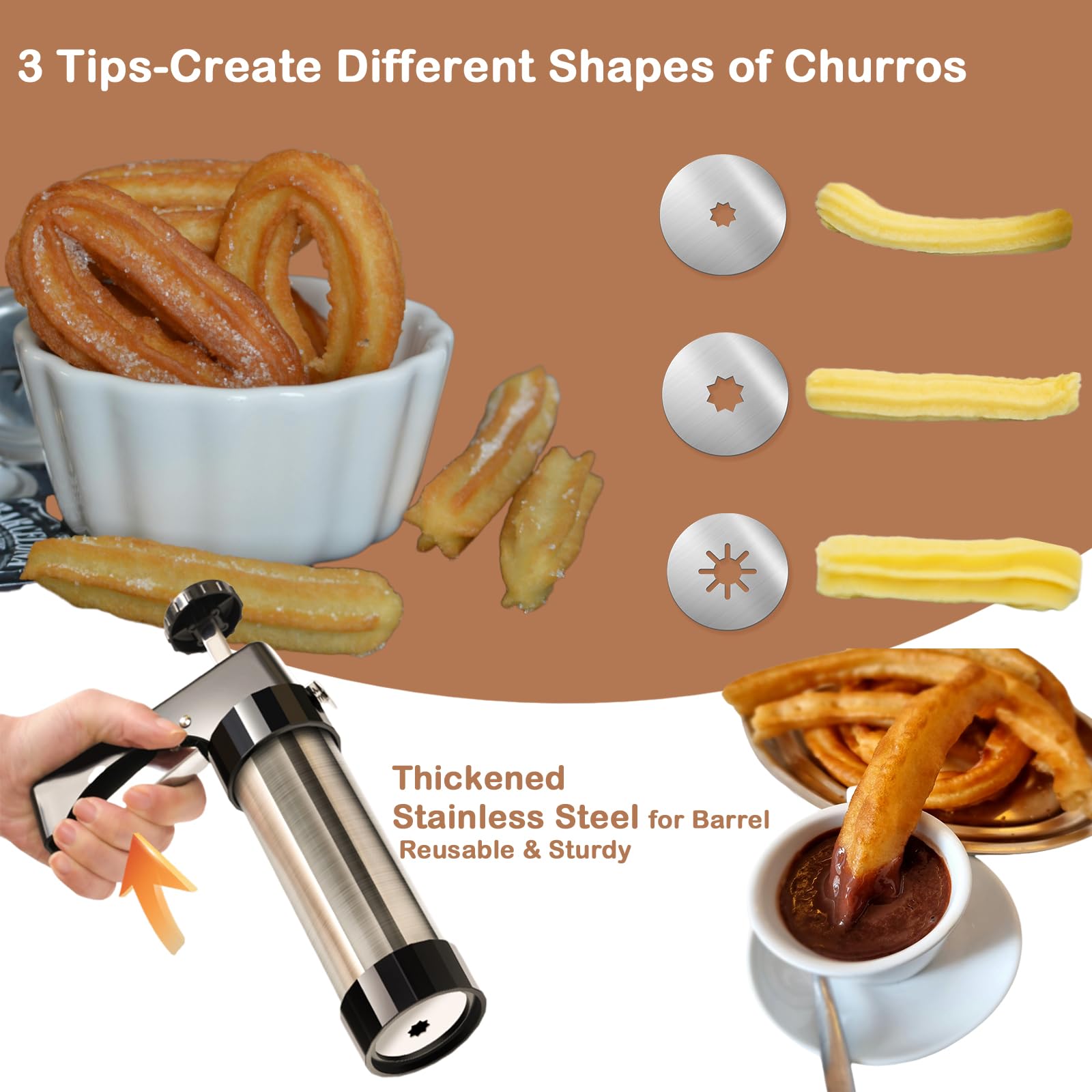 Traditional Churro Maker Machi – Churros Maker Gun recenzja i cena