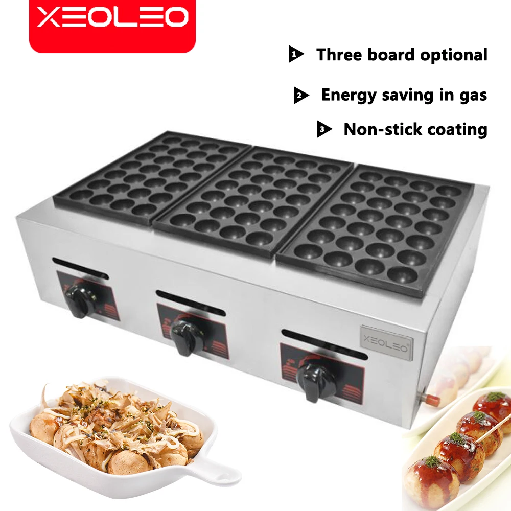 XEOLEO Commercial Desktop 3-pl – Takoyaki Grill Plate recenzja i cena