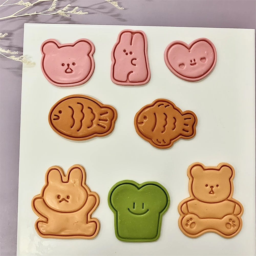 Cute Animal Cookie Embossing S – Bunny Cake Mold recenzja i cena