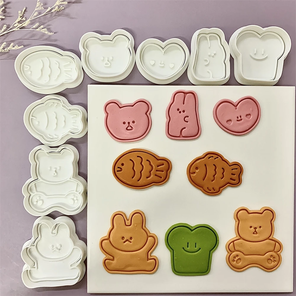Cute Animal Cookie Embossing S – Bunny Cake Mold recenzja i cena