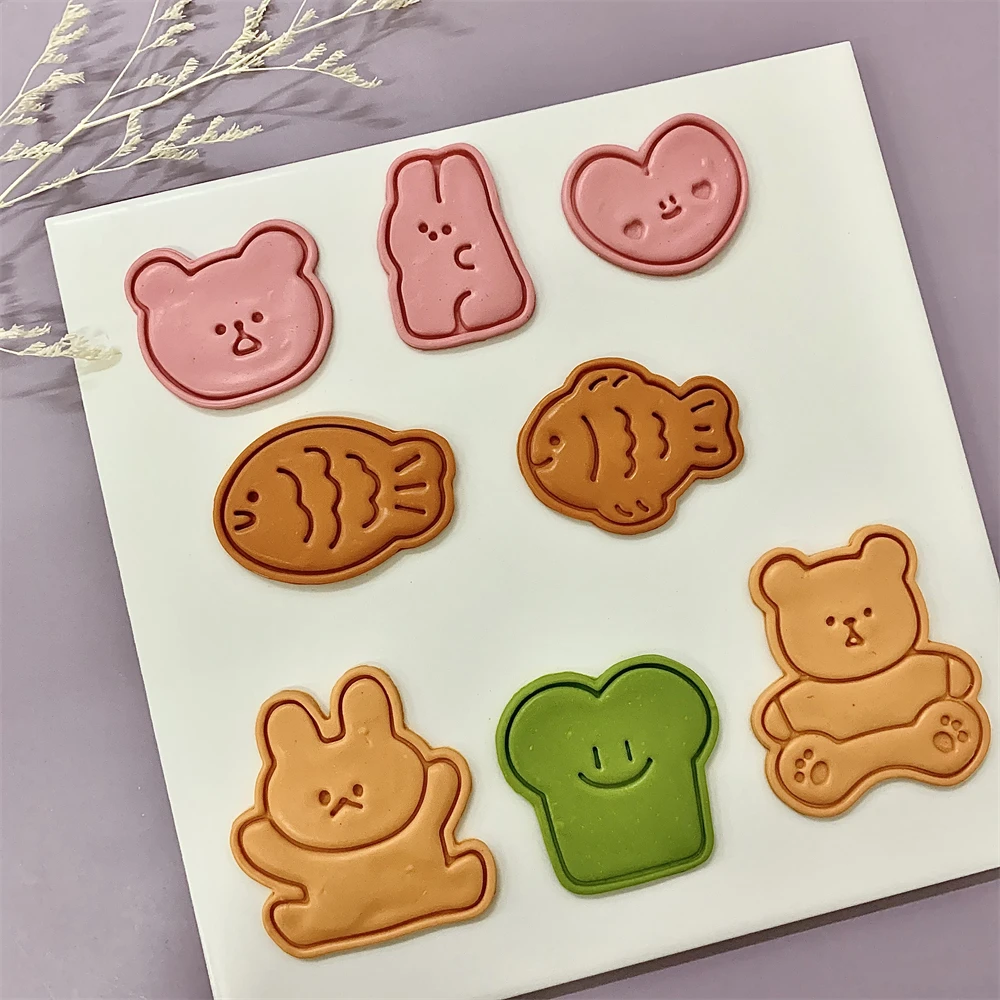 Cute Animal Cookie Embossing S – Bunny Cake Mold recenzja i cena