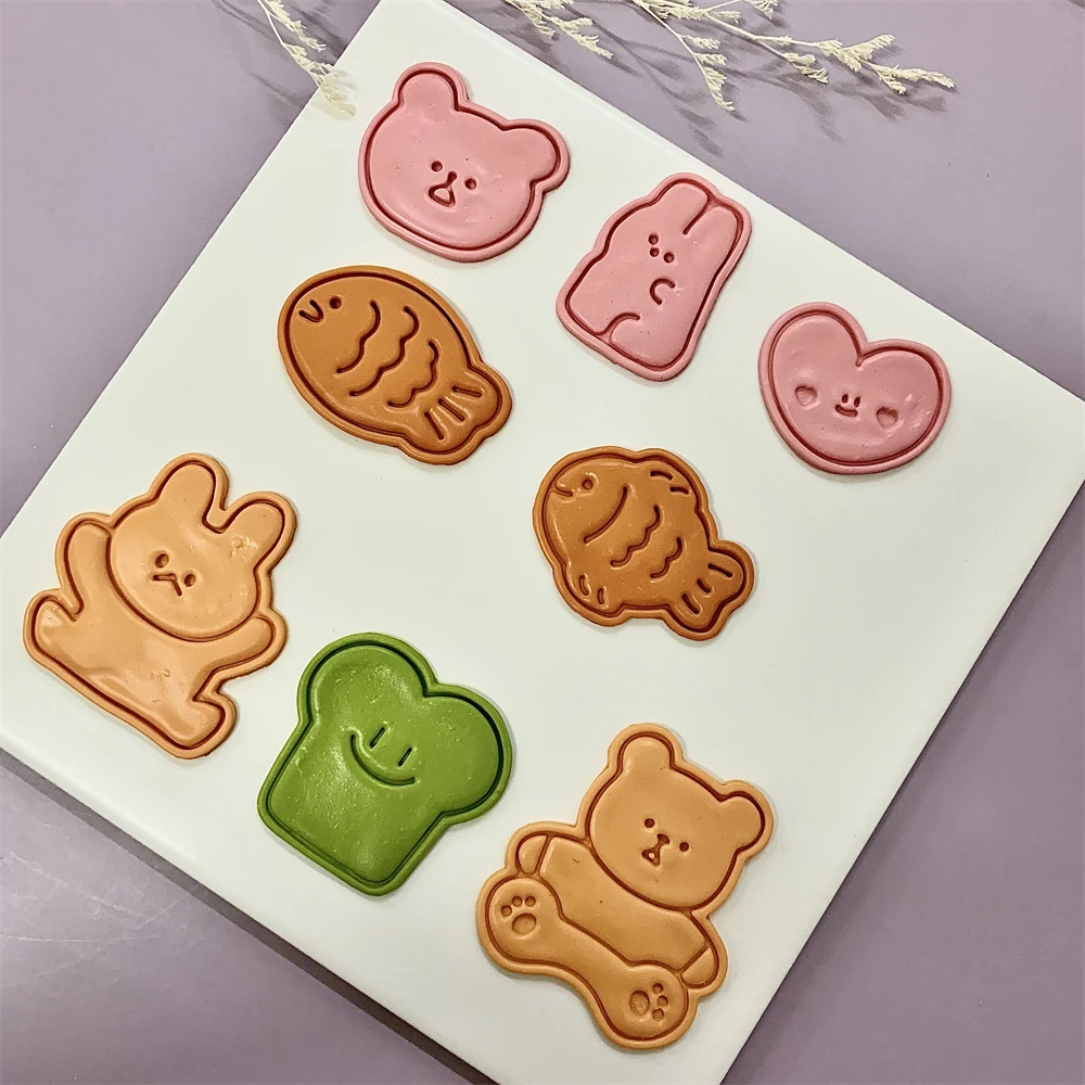 Cute Animal Cookie Embossing S – Bunny Cake Mold recenzja i cena