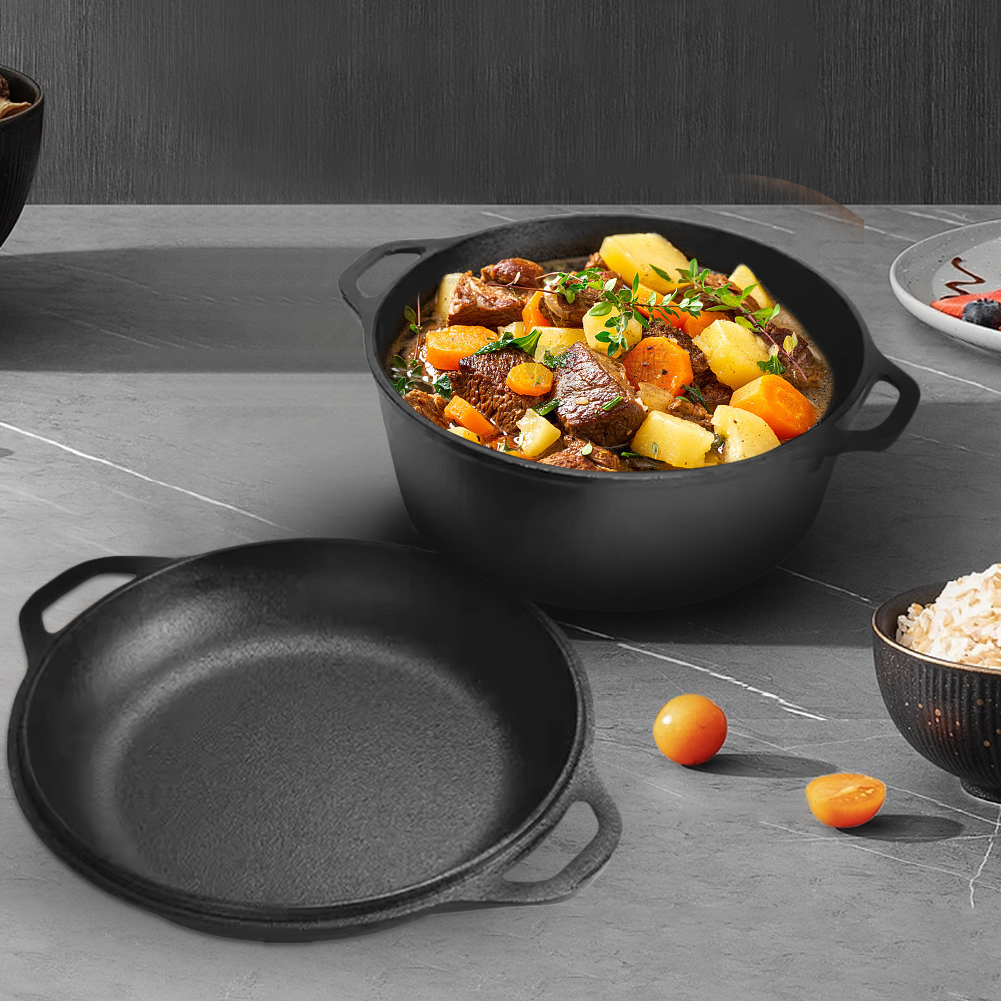 2 in 1 Cast Iron Dutch Oven Po – Cast Iron Corn recenzja i cena