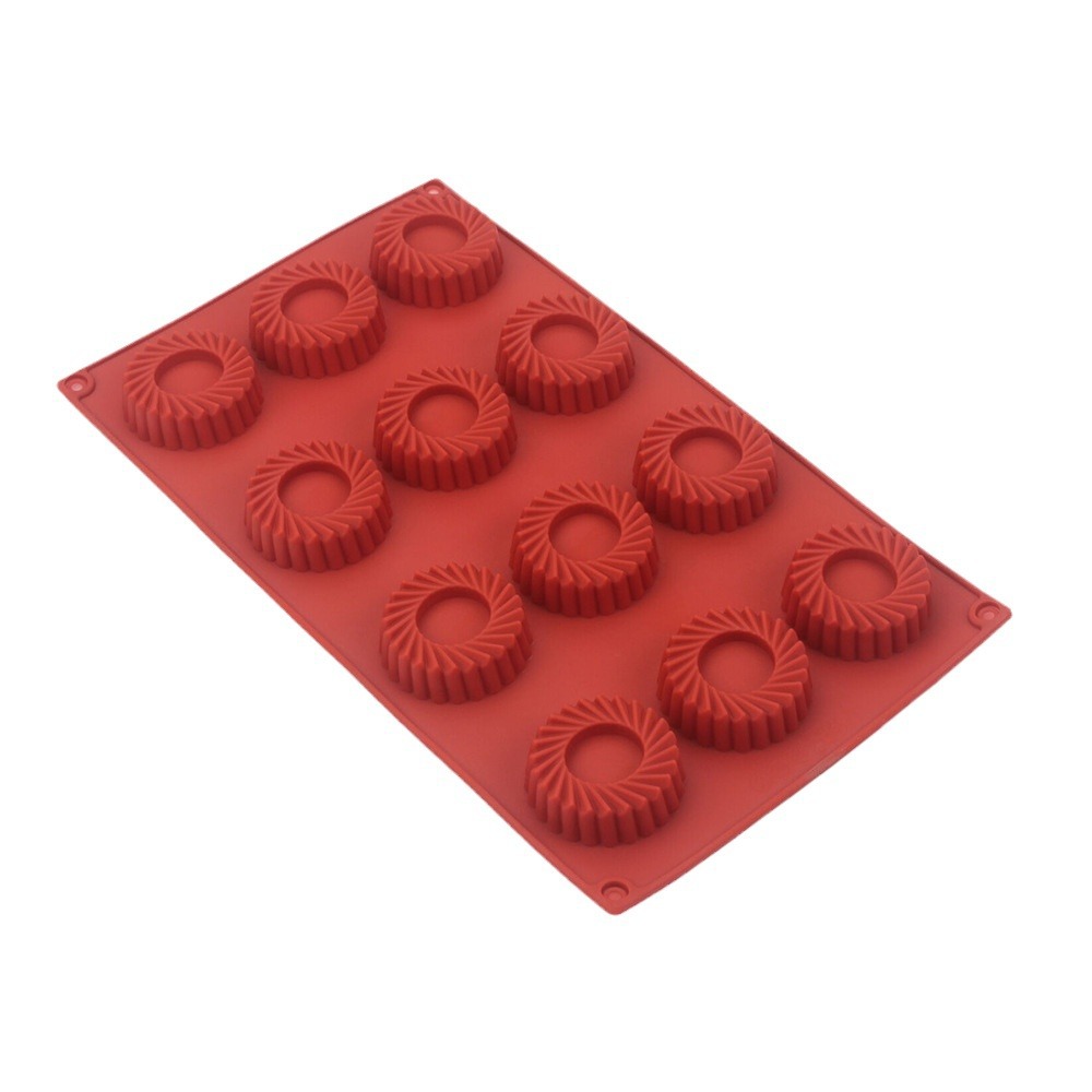 12 Holes Circular Vortex Shape – Donut Mold Silicone recenzja i cena