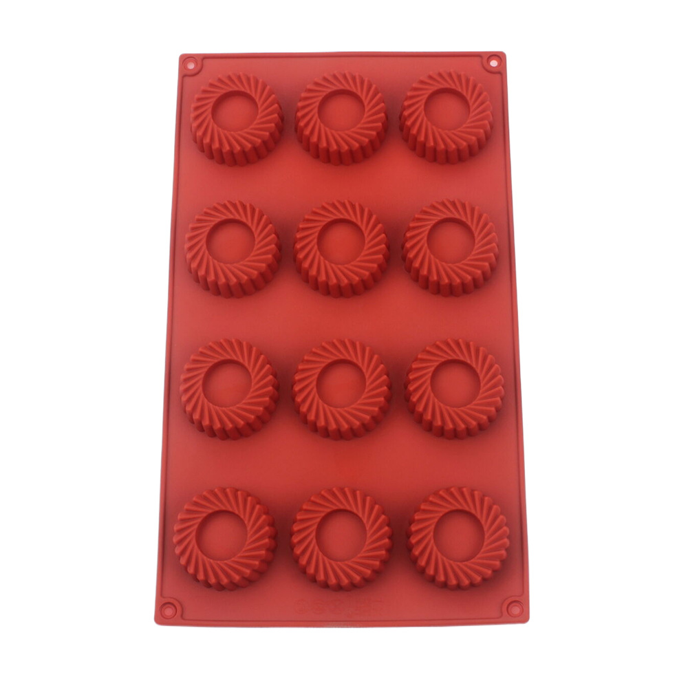 12 Holes Circular Vortex Shape – Donut Mold Silicone recenzja i cena