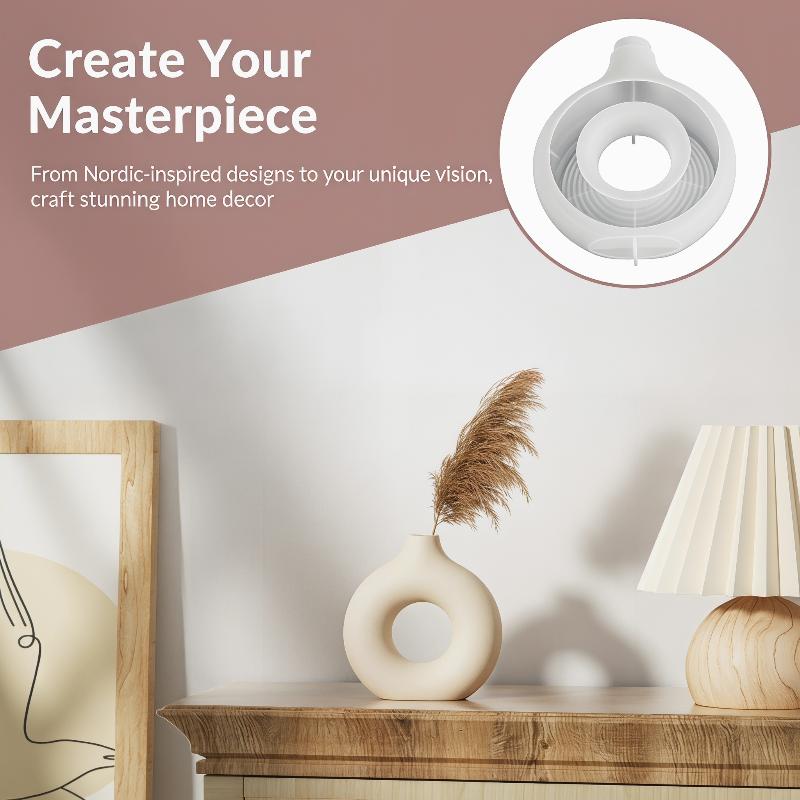 Nordic Donut Shape Vase Silico – Donut Mold Silicone recenzja i cena