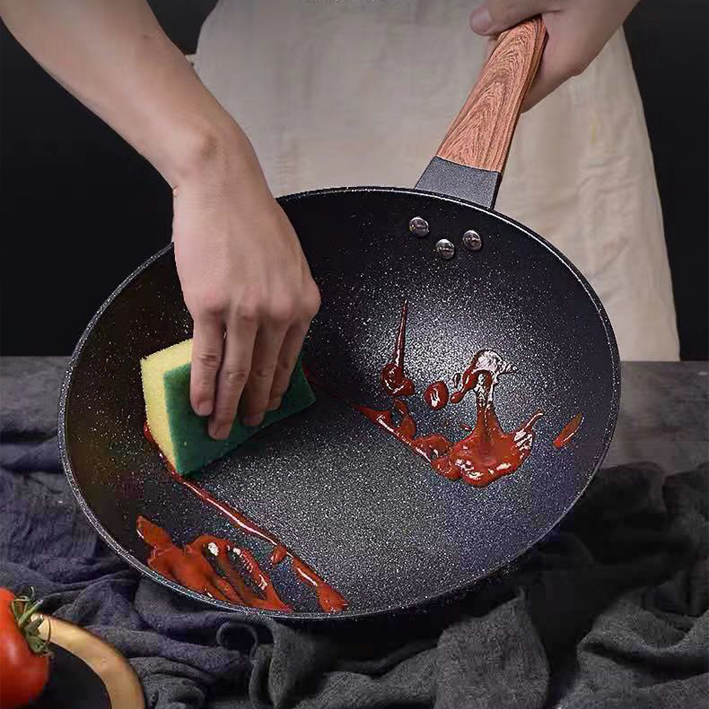 32CM Non-stick Wok Frying Pan  – Mini Pancake Griddle recenzja i cena