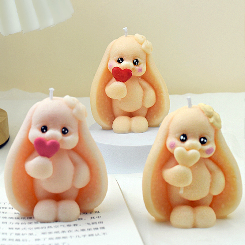 3D Long-eared Rabbit Silicone  – Bunny Cake Mold recenzja i cena