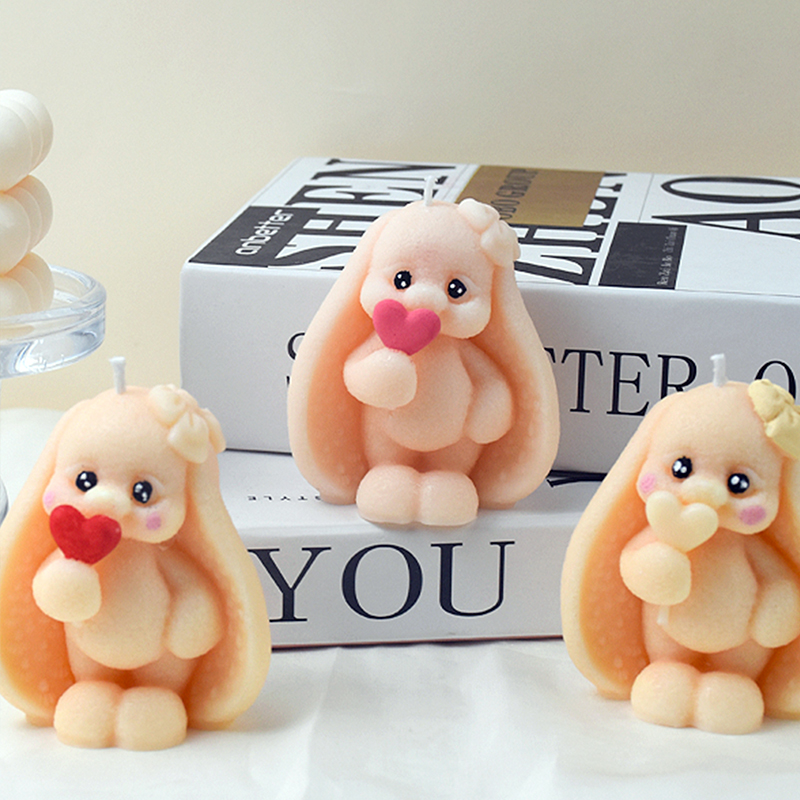 3D Long-eared Rabbit Silicone  – Bunny Cake Mold recenzja i cena