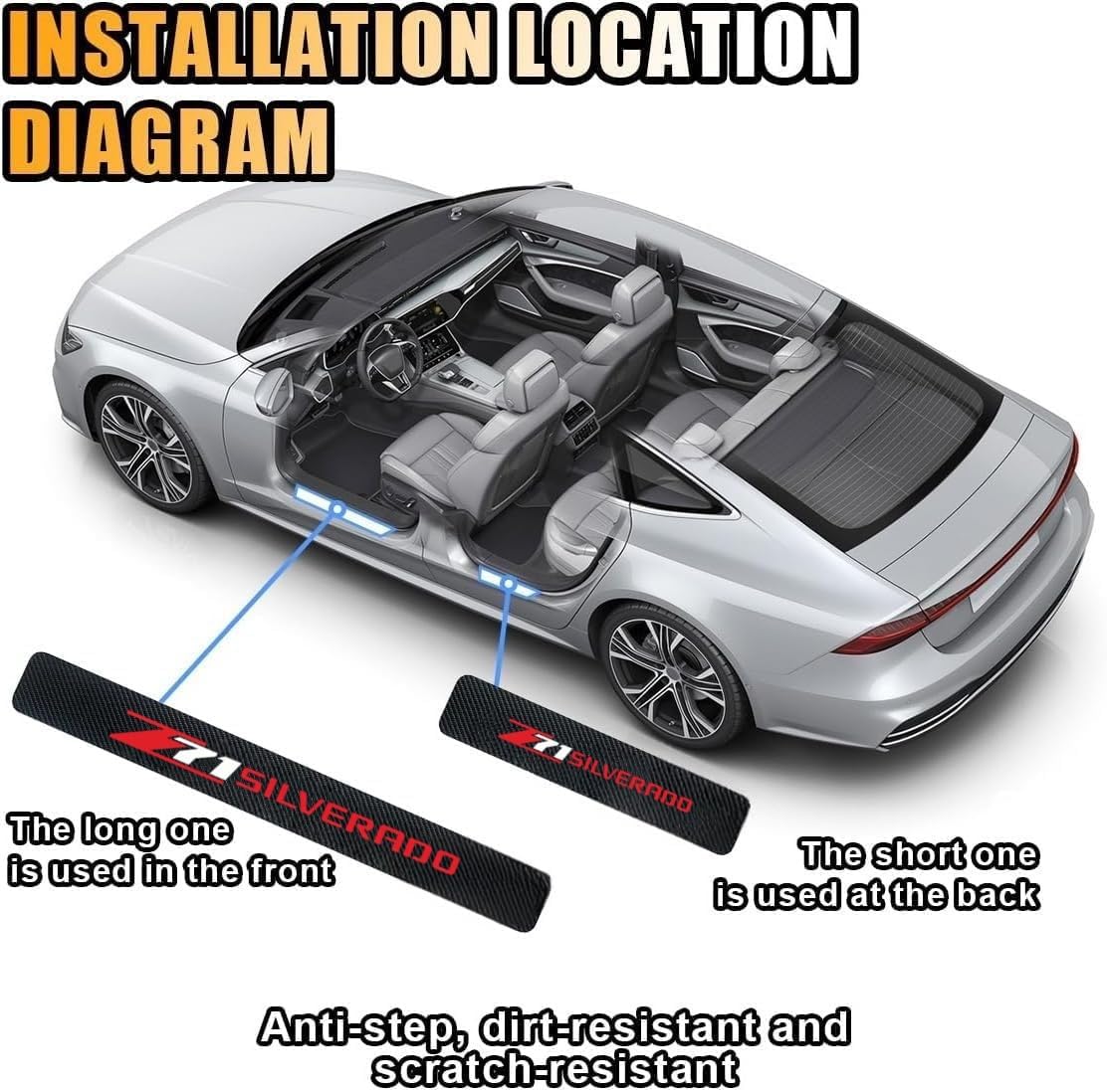 Car Door Sill Plate Guard Stic – Crepe Pan Carbon recenzja i cena
