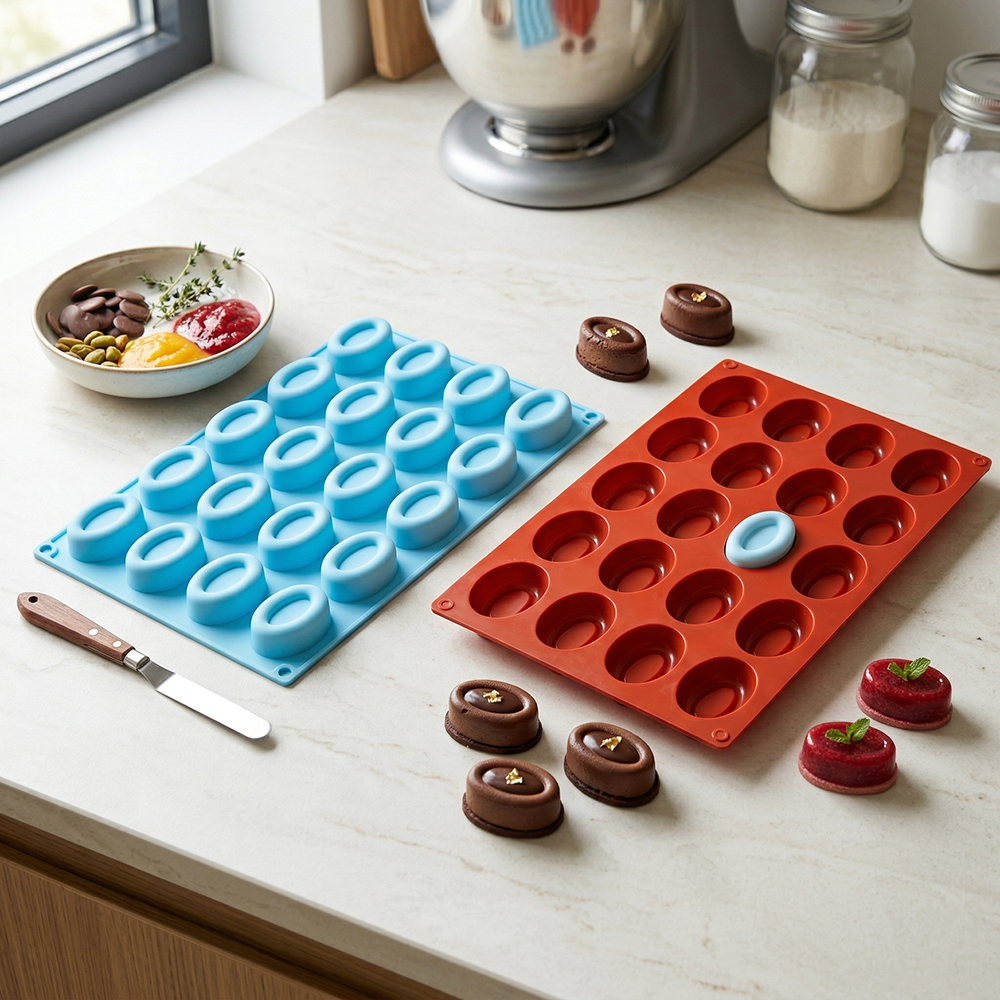 20 cavity oval donut silicone  – Donut Mold Silicone recenzja i cena