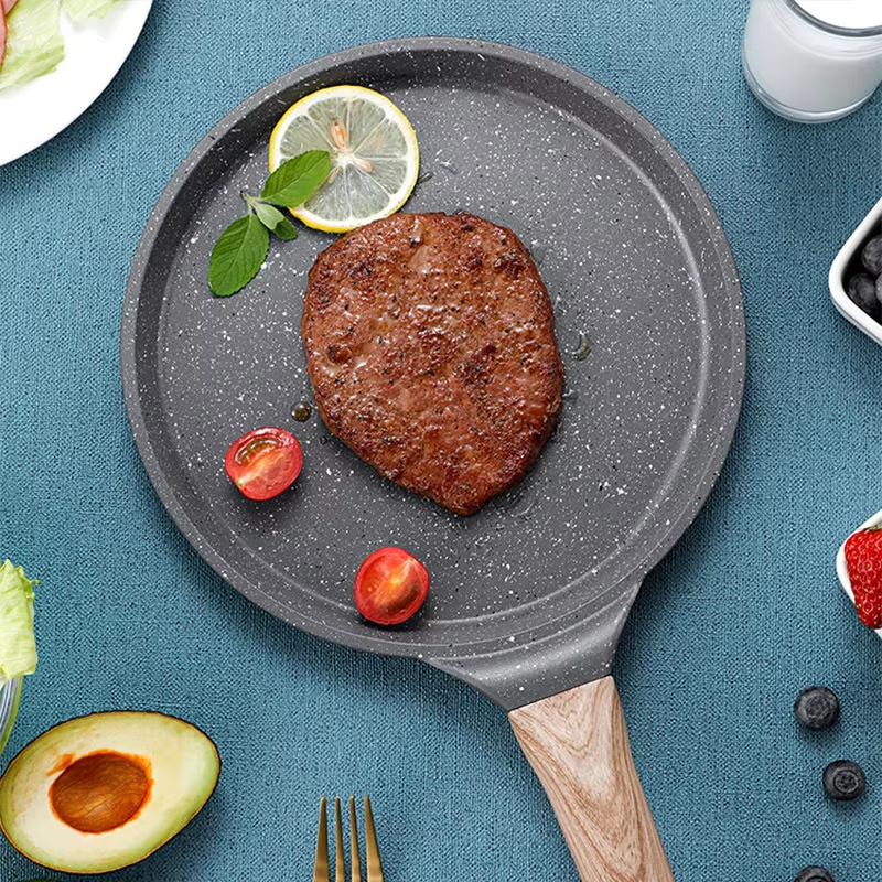 Maifan Stone Frying Pan Steak  – Danish Pancake Pan recenzja i cena