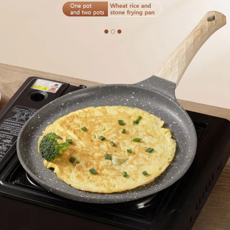 Maifan Stone Frying Pan Steak  – Danish Pancake Pan recenzja i cena