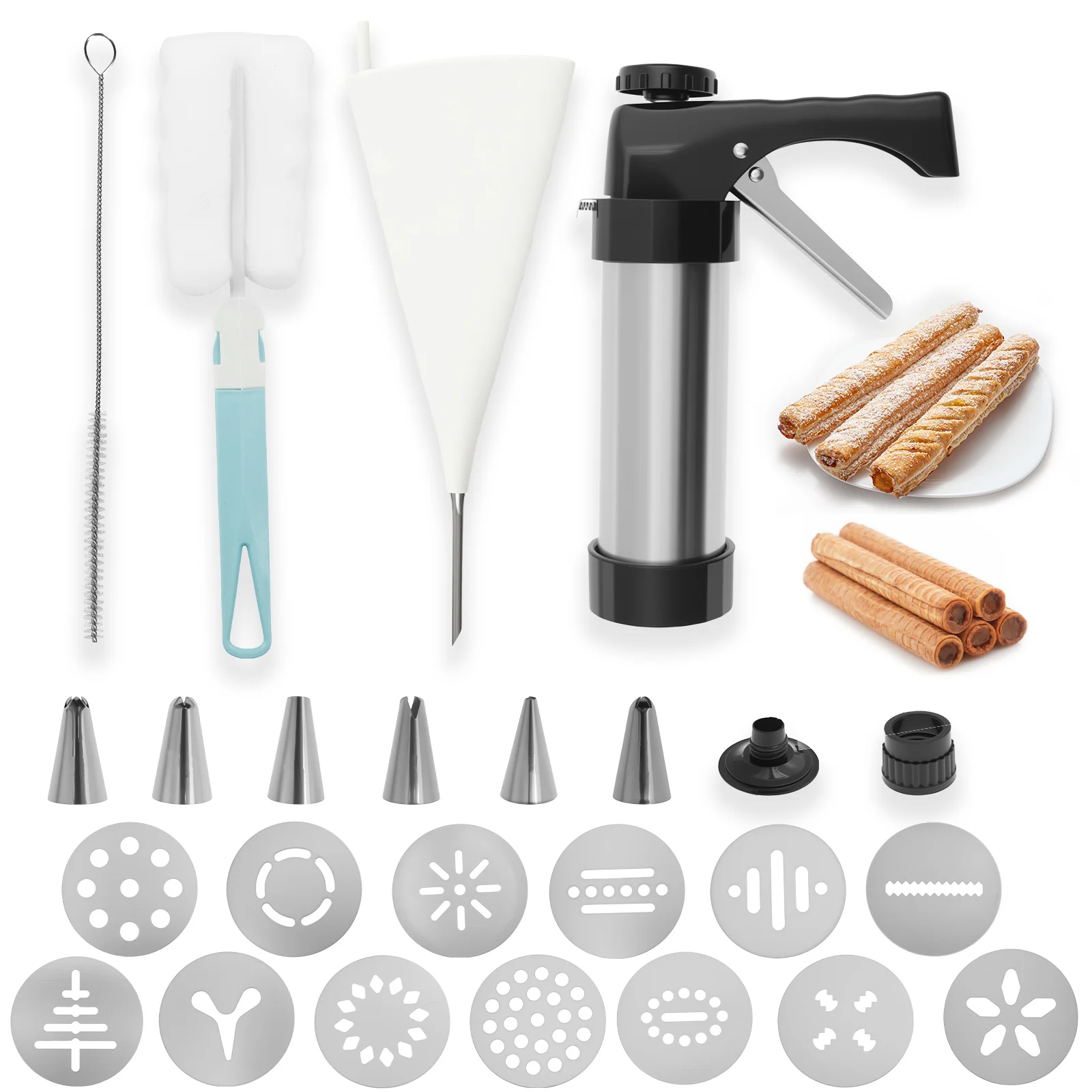 DIY Churro Maker Machine Cooki – Churros Maker Gun recenzja i cena