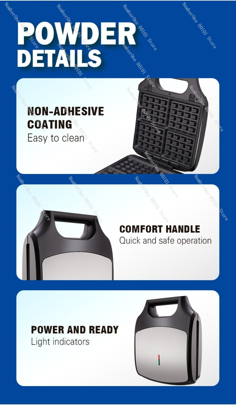 Household Small Multipurpose 3 – Waffle Cone Maker recenzja i cena