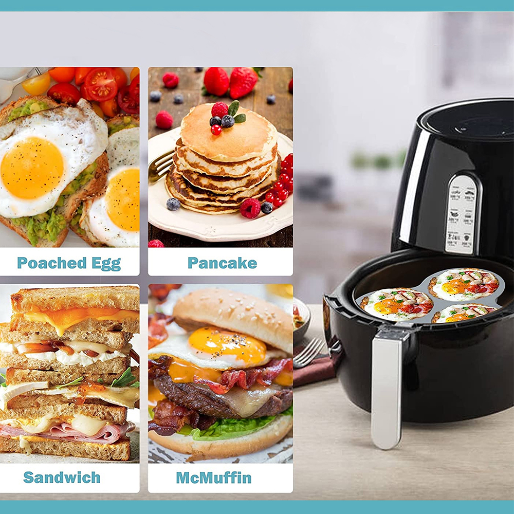 Silicone Egg Mold Air Fryer Eg – Egg Waffle Pan recenzja i cena
