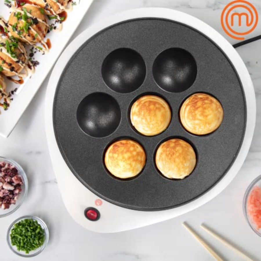 MasterChef Electric Ebelskiver – Takoyaki Grill Plate recenzja i cena