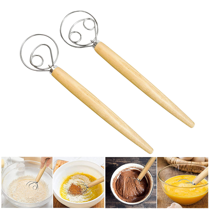 Large Hand Danish Dough Whisk  – Danish Pancake Pan recenzja i cena