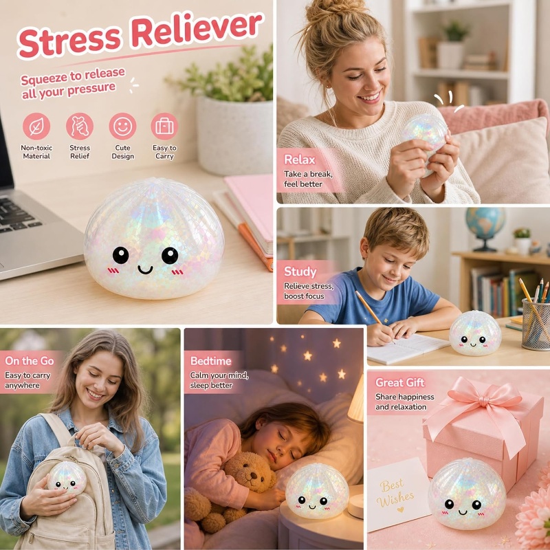 Glitter Bao Bun Squeeze Toy Ka – Bao Steamer Bamboo recenzja i cena