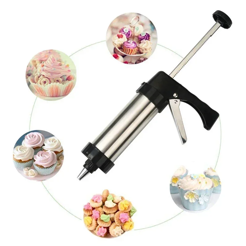 Cookie Press Gun Kit Stainless – Churros Maker Gun recenzja i cena