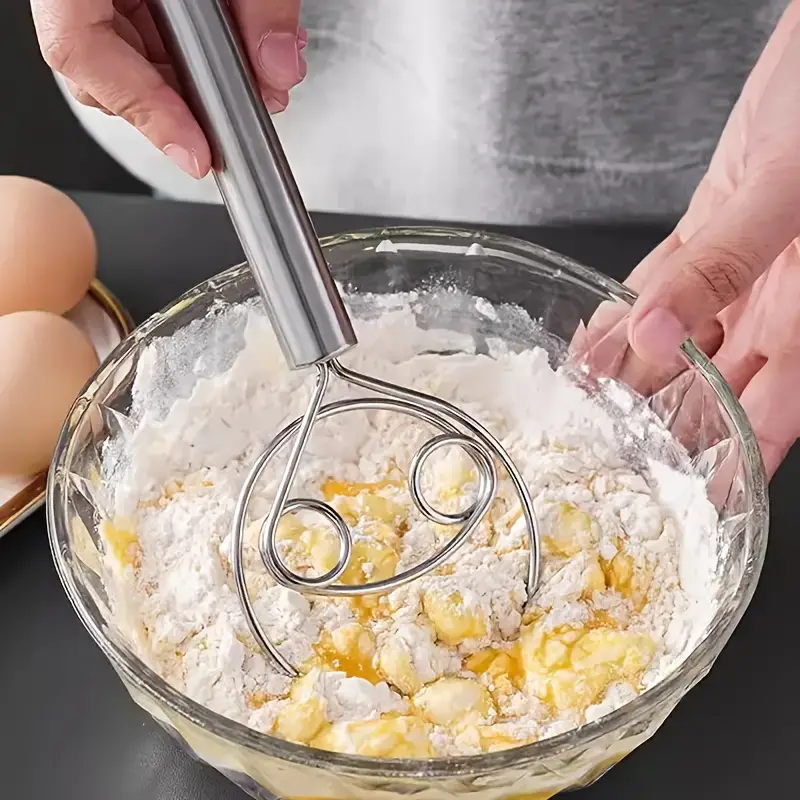 Danish Dough Whisk - Stainless – Danish Pancake Pan recenzja i cena
