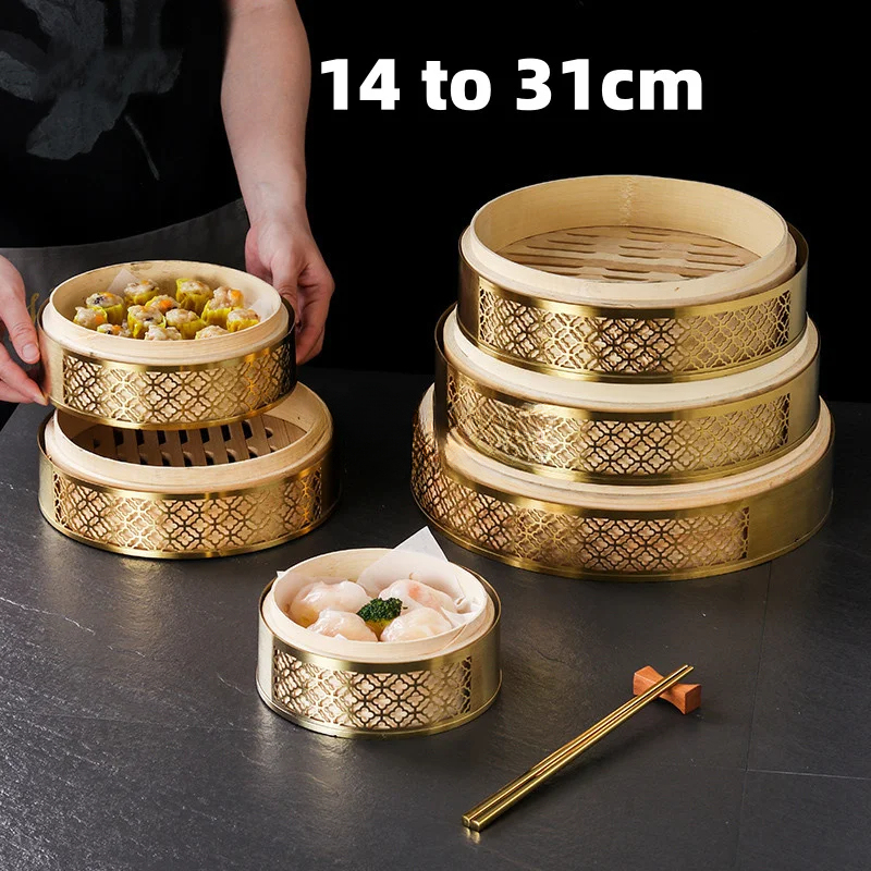 Chinese Bamboo Dimsum Lid Dump – Bao Steamer Bamboo recenzja i cena