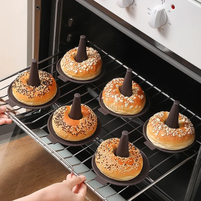 6Pcs Baking Mold Bread Donut P – Donut Mold Silicone recenzja i cena