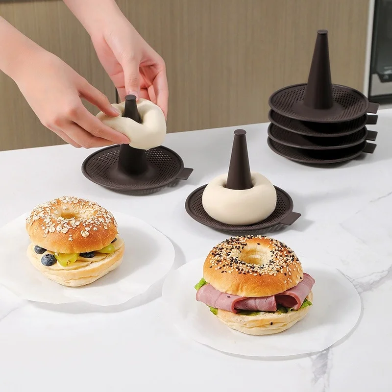 6Pcs Baking Mold Bread Donut P – Donut Mold Silicone recenzja i cena