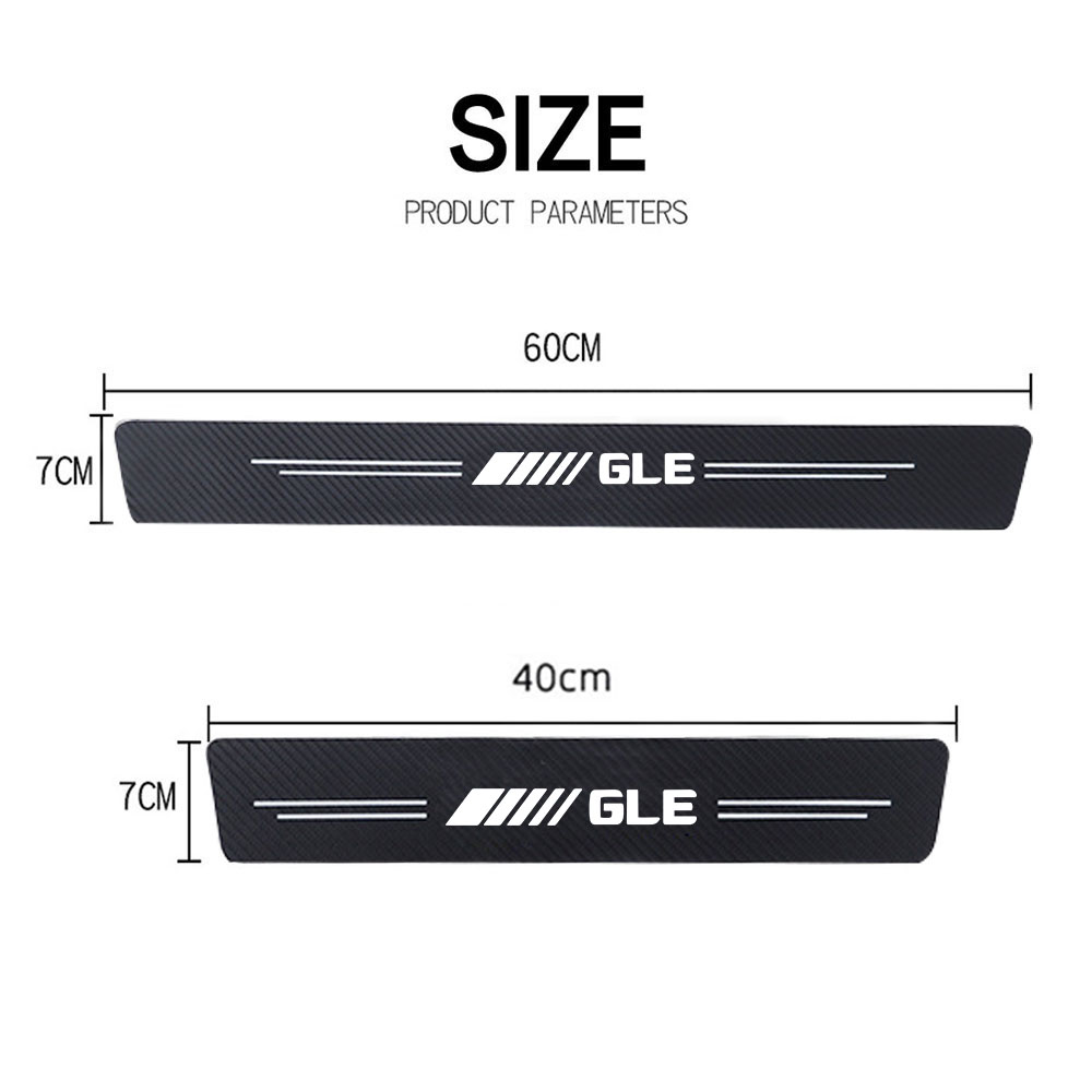 4pcs car Sticker door carbon l – Crepe Pan Carbon recenzja i cena