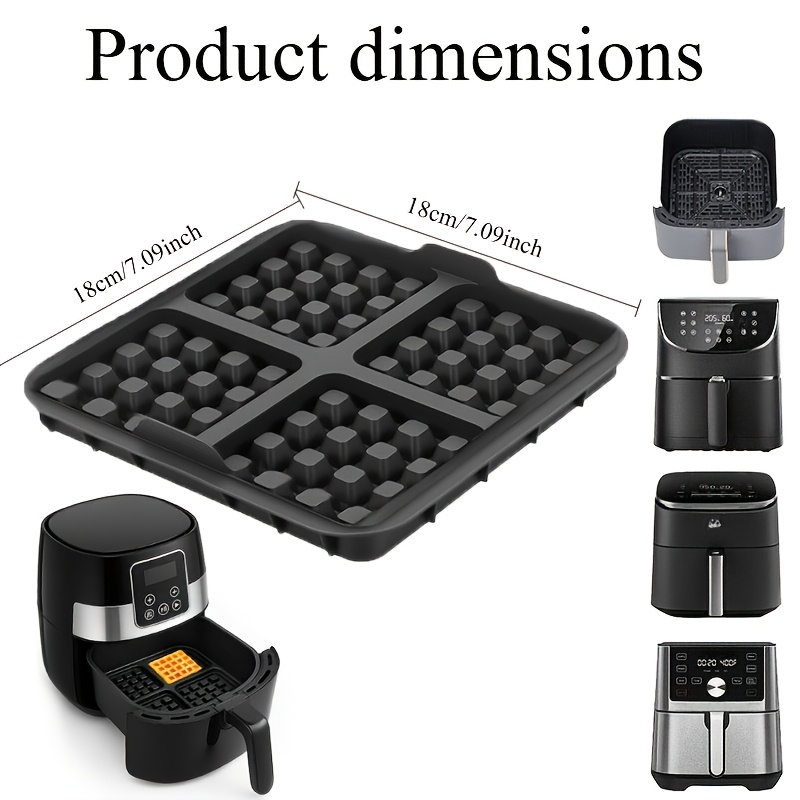 Square Waffle Mold, Non-Stick  – Egg Waffle Pan recenzja i cena