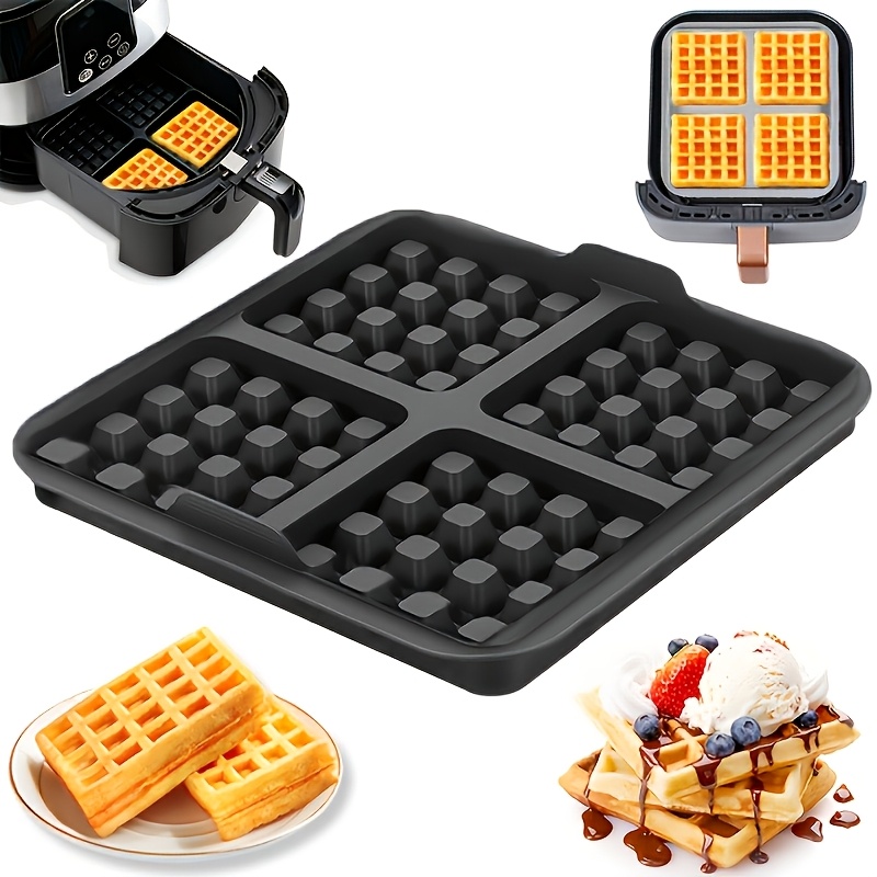 Square Waffle Mold, Non-Stick  – Egg Waffle Pan recenzja i cena