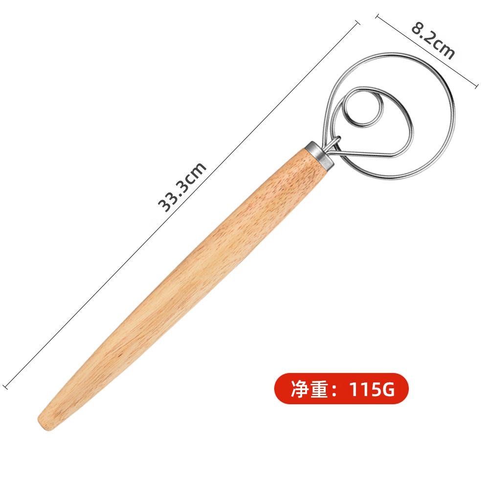 13inch Danish Dough Whisk Stai – Danish Pancake Pan recenzja i cena
