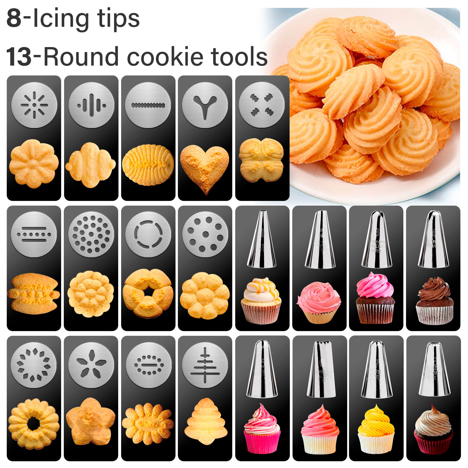 Christmas Cookie Press Gun and – Churros Maker Gun recenzja i cena