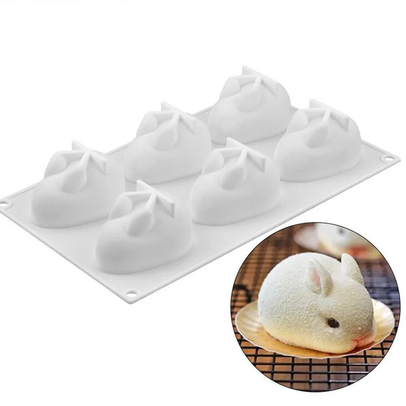 Silicone 3D Bunny Rabbit Cake  – Bunny Cake Mold recenzja i cena