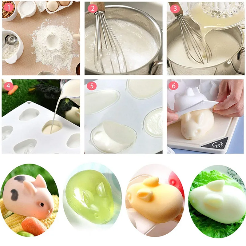 Silicone 3D Bunny Rabbit Cake  – Bunny Cake Mold recenzja i cena