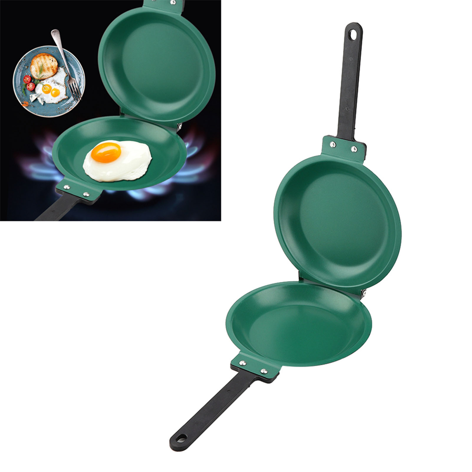 Double Side Titanium Steel Coa – Mini Pancake Griddle recenzja i cena