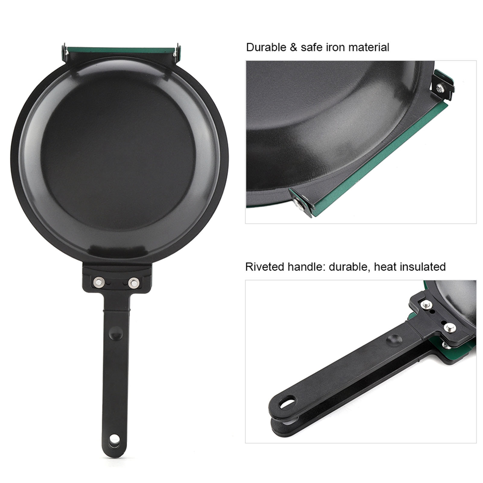 Double Side Titanium Steel Coa – Mini Pancake Griddle recenzja i cena