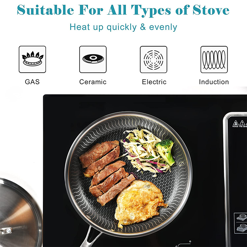 LMETJMA Stainless Steel Frying – Danish Pancake Pan recenzja i cena