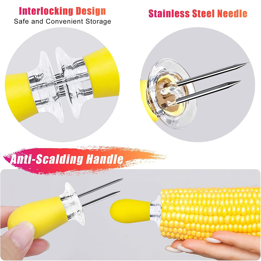 LMETJMA 12pcs/set Corn Holders – Corn Dog Stick recenzja i cena