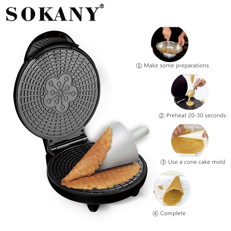 Electric Crispy Egg Roll Maker – Waffle Cone Maker recenzja i cena