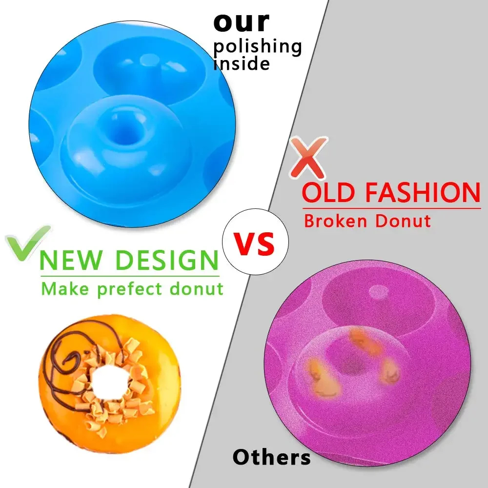 1/2pcs Silicone Muffins Donut  – Donut Mold Silicone recenzja i cena