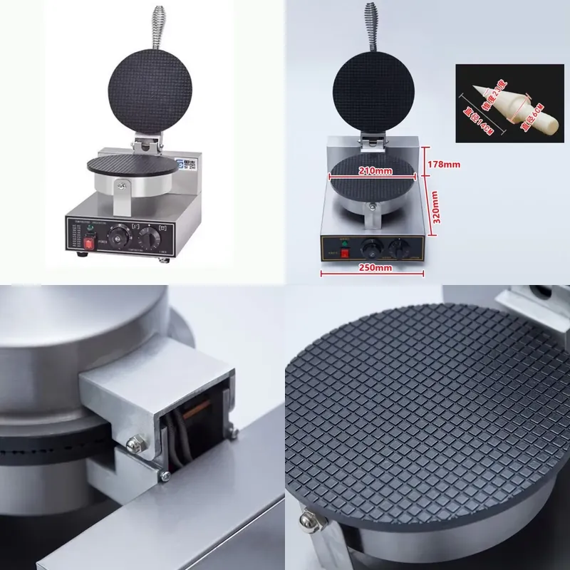 TEBAK Factory Snack Machines E – Waffle Cone Maker recenzja i cena