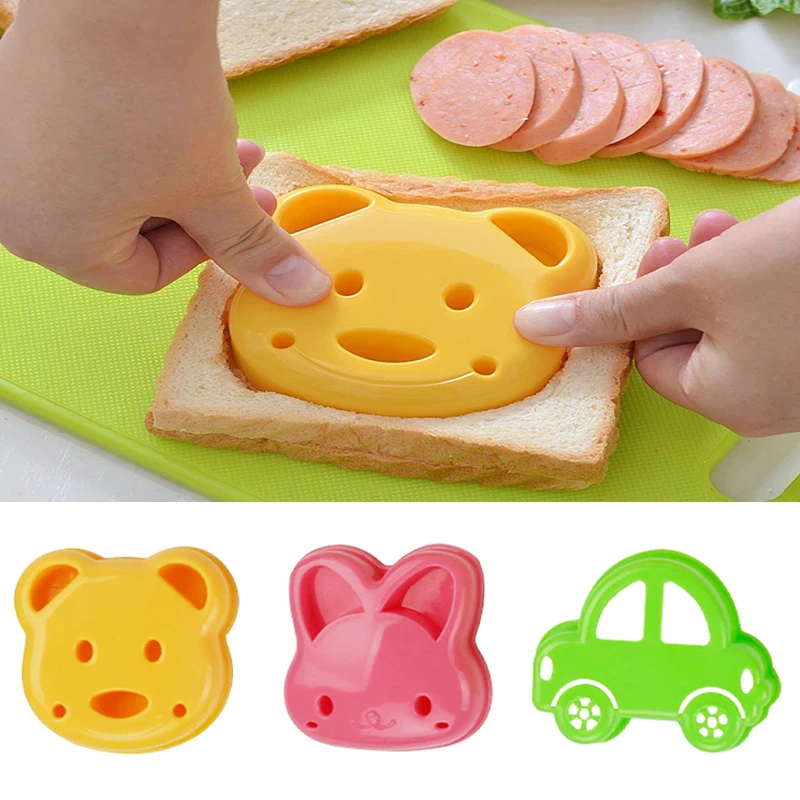 2pcs Sandwich Mould Bear Cat R – Bunny Cake Mold recenzja i cena