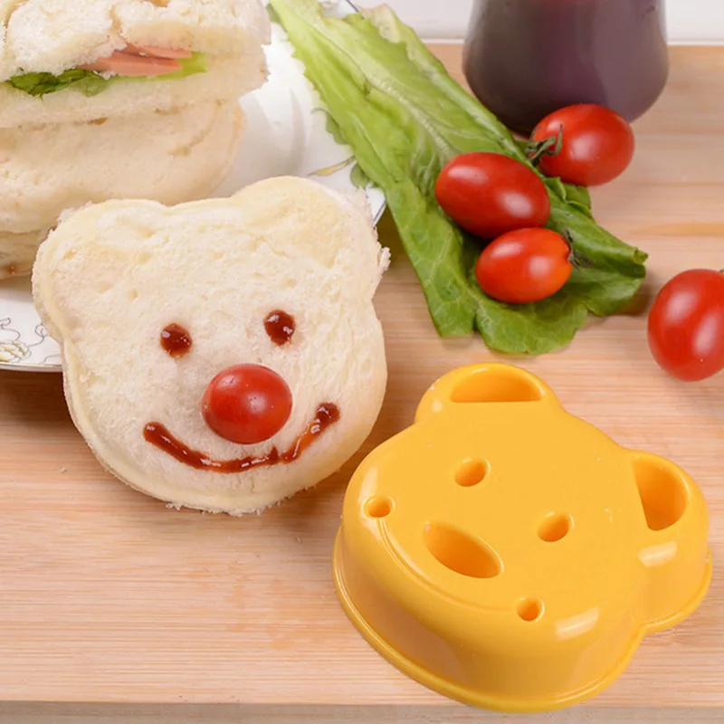 2pcs Sandwich Mould Bear Cat R – Bunny Cake Mold recenzja i cena