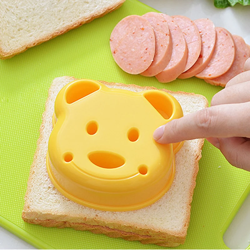 2pcs Sandwich Mould Bear Cat R – Bunny Cake Mold recenzja i cena