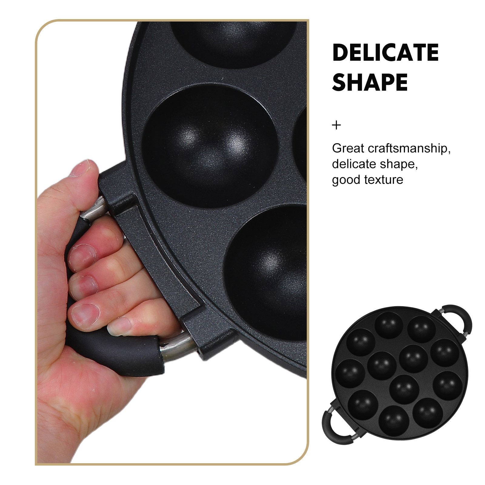 12 Hole Takoyaki Pan Nonstick  – Takoyaki Grill Plate recenzja i cena