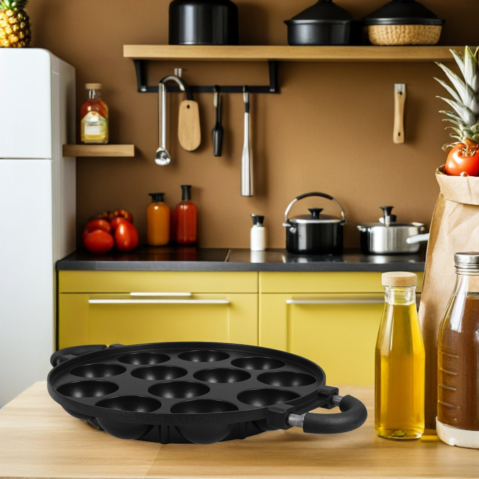 12 Hole Takoyaki Pan Nonstick  – Takoyaki Grill Plate recenzja i cena