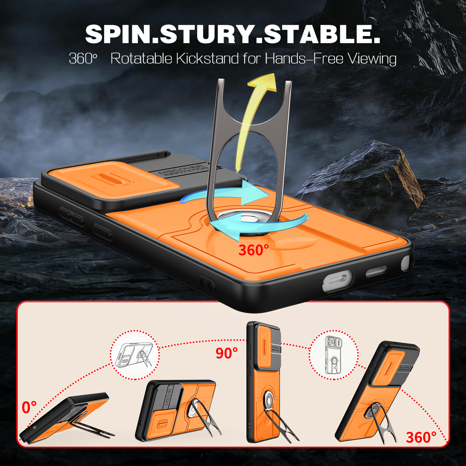 Ring Holder Phone Case for Sam – Taco Stand Holder recenzja i cena